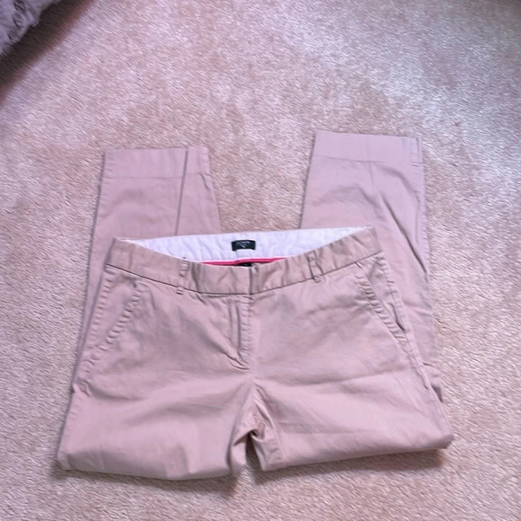 J Crew Factory khaki capris - Picture 1 of 4